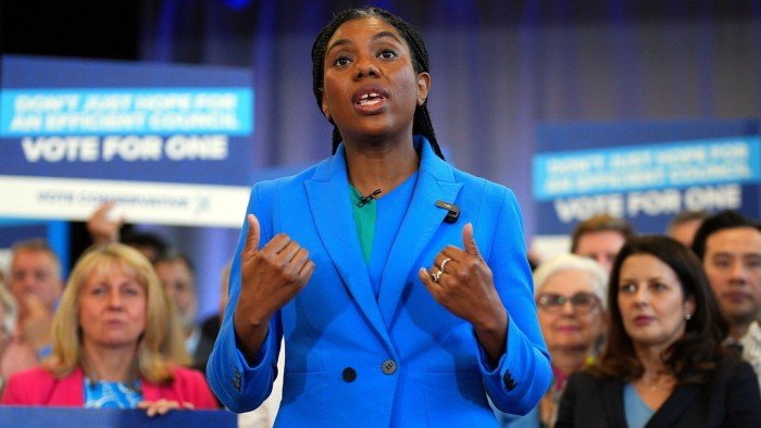 UK should ‘ideally’ not have ‘any’ troops in Ukraine, says Kemi Badenoch